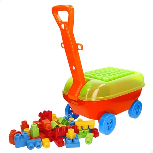 ColorBaby Color Blocks 47702 Bausteine mit Griff und Rädern, große und sichere Teile, ab 18 Monaten und älter ColorBaby Color Blocks 47702 Bausteine mit Griff und Rädern, große und sichere Teile, ab 18 Monaten und älter von COLORBABY