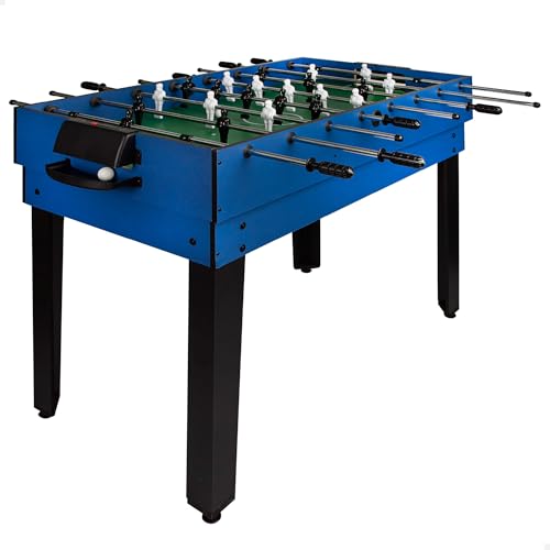 ColorBaby Mehrspieltisch, Holz, umwandelbarer Billardtisch, 12 Spiele, Kinderspielzeug, 6 Jahre, Brettspiele, Tischkicker für Kinder, Erwachsene (45596), 12 in 1 Tisch, 104 x 57.5 x 69 cm von COLORBABY