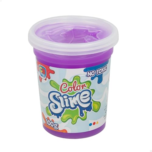 ColorBaby Packung mit 12 Dosen Kinderschleim, 100 g, Viskose und formbare Textur, Verschiedene helle Farben, ungiftig, optimal zum Spielen und zur Stimulierung der Berührung, empfohlen ab 3 Jahren ColorBaby Packung mit 12 Dosen Kinderschleim, 100 g, Viskose und formbare Textur, Verschiedene helle Farben, ungiftig, optimal zum Spielen und zur Stimulierung der Berührung, empfohlen ab 3 Jahren von COLORBABY