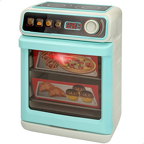 ColorBaby Play 46901 Spielzeugofen mit Lichtern und Geräuschen für Jungen und Mädchen, Mein erster Ofen, empfohlen für Kinder ab 3 Jahren, Spielzeuggeräte, Batterien enthalten (46901) von COLORBABY