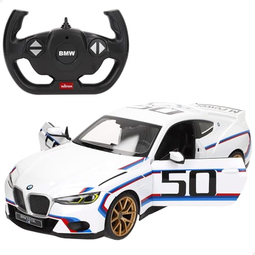 ColorBaby RASTAR 41289 RC Auto, BMW 3.0 CSL, offizielles Lizenzprodukt, Maßstab 1/14, 2,4 GH.z, 6-Wege, batteriebetrieben, ferngesteuerte Autos, ab 6 Jahren ColorBaby RASTAR 41289 RC Auto, BMW 3.0 CSL, offizielles Lizenzprodukt, Maßstab 1/14, 2,4 GH.z, 6-Wege, batteriebetrieben, ferngesteuerte Autos, ab 6 Jahren von COLORBABY