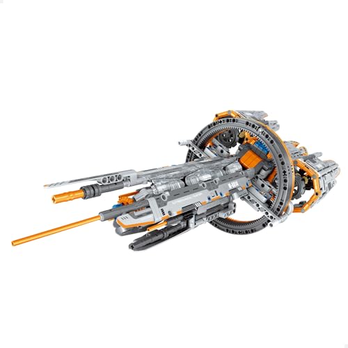 ColorBaby iM.Master Baukasten, Raumschiff Sirius Star, 987 Teile, futuristisches Design, detaillierte Kabine, robuste Struktur, Stem-Spielzeug für Kreativität und Technik (85455) von COLORBABY