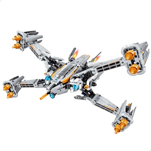 ColorBaby iM.Master Bausatz, Raumschiff, 1018 Teile, modulares Design, detaillierte Kabine, robuste Struktur, präzise Montage, Stem-Spielzeug für Kreativität und Technik (85454) von COLORBABY