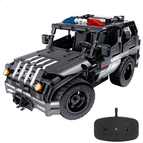 ColorBaby iM.Master Bausatz, ferngesteuertes Auto SWAT 2 in 1, 355 Teile, 2,4 GHz, Offroad-Design, einfache und lustige Stem-Montage, illustriert (85453) von COLORBABY
