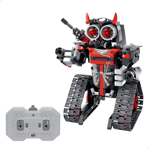 ColorBaby iM.Master Ferngesteuerter Roboter, 3-in-1, 419 Teile, Funksteuerung 2,4 GHz, mechanische Montage, Transformation in 3 Modi, Gelenkstruktur, bewegliche Teile, robuste Ausführung (85456) von COLORBABY