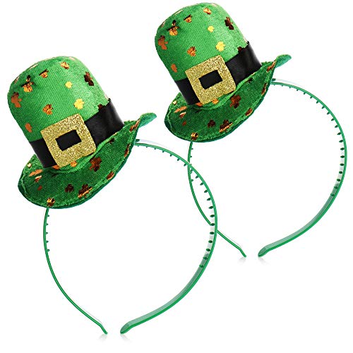 com-four® Leprechaun, Kobold Kostüme zum St. Patricks Day - Outfits und Accessoires für das grüne, irische Fest - Für Fasching, Fastnacht, Karneval, Parade, Motto-Party, Irish Pub (02 Stück - Set13) von com-four