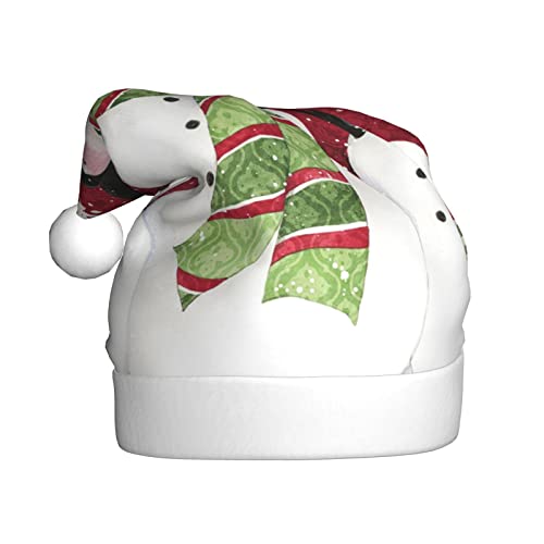 COMAAM Frohe Weihnachten Erwachsene Plüsch Weihnachtsmütze Weihnachten Dekorative Hut Geeignet Für Silvester Party Supplies von COMAAM