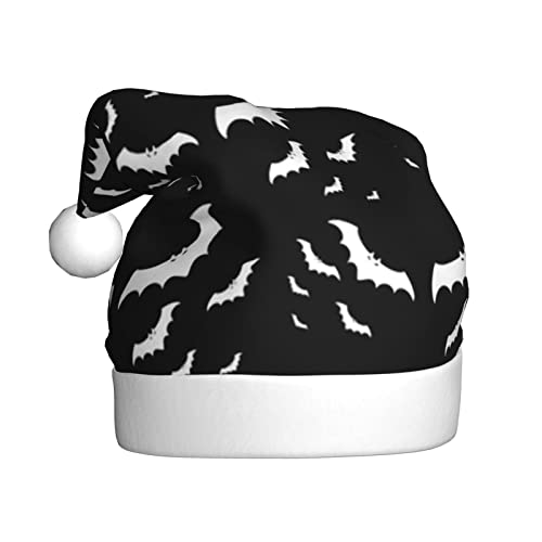 COMAAM Halloween fliegende Fledermäuse Erwachsene Plüsch Weihnachtsmütze Weihnachten Dekorative Hut Geeignet Für Neujahrs Party Supplies von COMAAM