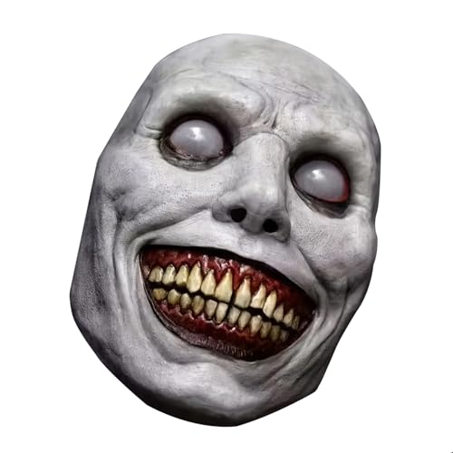 Halloween Gruselmaske, lächelnde Dämonen Horror Maske, Halloween Maske, Gruselige Maske, Geschenk für Halloween, Halloween Gruselige Maske für Halloween Cosplay Gruselige Maske Halloween Gruselmaske, lächelnde Dämonen Horror Maske, Halloween Maske, Gruselige Maske, Geschenk für Halloween, Halloween Gruselige Maske für Halloween Cosplay Gruselige Maske von COMBLU