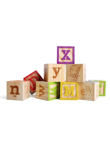 COMECIAL BP DE JUGUETES mwsj Holz-Set, Buchstabenblock von COMECIAL BP DE JUGUETES