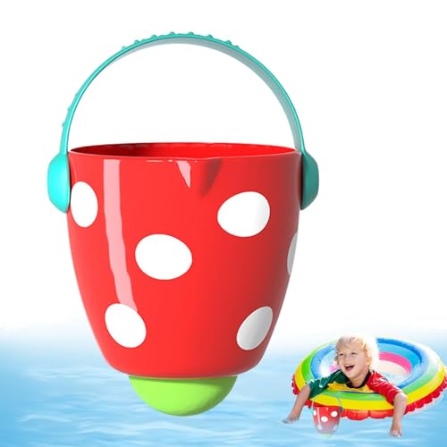 COMFOLIVING Kleine Badezimmereimer, Badeimer zum Baden, rutschfest, Cartoon-Design, lustiges Mehrzweckspielzeug für Badewanne, niedlicher Badeimer für Badezimmer, Strände COMFOLIVING Kleine Badezimmereimer, Badeimer zum Baden, rutschfest, Cartoon-Design, lustiges Mehrzweckspielzeug für Badewanne, niedlicher Badeimer für Badezimmer, Strände von COMFOLIVING