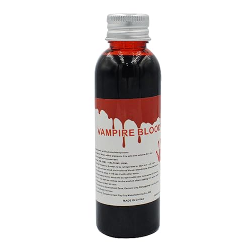 Realistisches Bühnenblut Für Kostüm Cosplay Make-up, 1/2 FL Oz Kunstblut Für Halloween -Theater- Und Party-Requisiten Für Halloween-Horror-Themenpartys Realistisches Bühnenblut Für Kostüm Cosplay Make-up, 1/2 FL Oz Kunstblut Für Halloween -Theater- Und Party-Requisiten Für Halloween-Horror-Themenpartys von COMFOLIVING