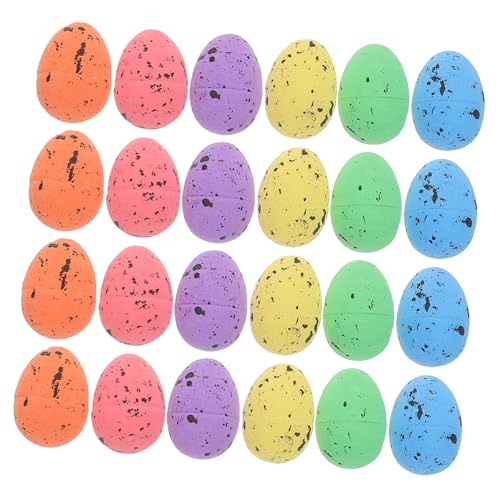 COMNESTBI 1 Osterei-Geschenkpaket Mini -Schäume Eierdekorationen Schaumeier zum Basteln Eierdekorationsornamente Gastgeschenke für Ostern Osterhome Party Dekoration Plastik COMNESTBI 1 Osterei-Geschenkpaket Mini -Schäume Eierdekorationen Schaumeier zum Basteln Eierdekorationsornamente Gastgeschenke für Ostern Osterhome Party Dekoration Plastik von COMNESTBI