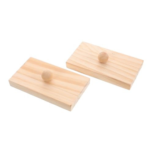 COMNESTBI 1 Paar Schlaginstrumente Für Die Frühe Bildung Holz Beige von COMNESTBI