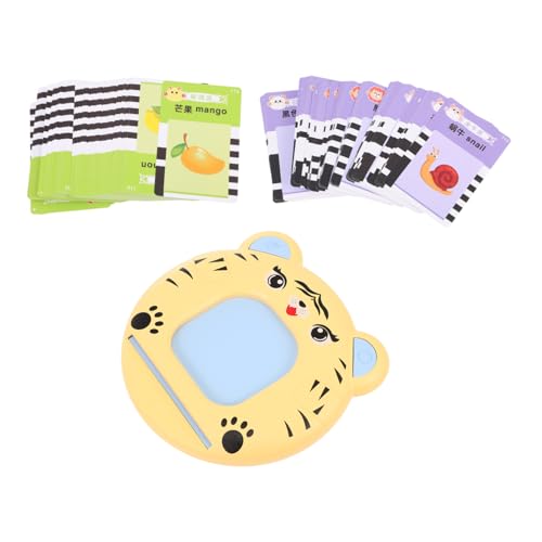 COMNESTBI 1 Satz Early Learning Educational Toy Cartoon Machine with Speech Therapy Features for Interactive Storytelling Learning Device for Chinese and English Language Development COMNESTBI 1 Satz Early Learning Educational Toy Cartoon Machine with Speech Therapy Features for Interactive Storytelling Learning Device for Chinese and English Language Development von COMNESTBI