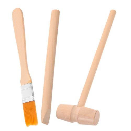 COMNESTBI 1 Satz Excavation Tool Kit Teiliges mit Holzhammer Meißel und Bürste DIY Ausgrabungswerkzeuge für Wissenschaft und Perfektes Lernspielzeug für Junge COMNESTBI 1 Satz Excavation Tool Kit Teiliges mit Holzhammer Meißel und Bürste DIY Ausgrabungswerkzeuge für Wissenschaft und Perfektes Lernspielzeug für Junge von COMNESTBI