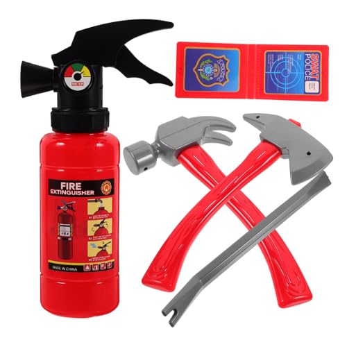 COMNESTBI 1 Satz Feuerwehranzug Für Kinderspielzeug Kleinkind Feuerwehrmann Für Hinterhof Feuerwehr-werkzeugset Für Kinderparty Gefälligkeiten Abs Rot COMNESTBI 1 Satz Feuerwehranzug Für Kinderspielzeug Kleinkind Feuerwehrmann Für Hinterhof Feuerwehr-werkzeugset Für Kinderparty Gefälligkeiten Abs Rot von COMNESTBI