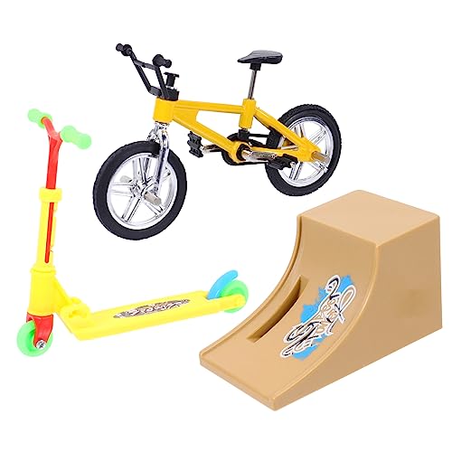 COMNESTBI 1 Satz Mini Finger Toys Finger Bike Ramp für Unterhaltung und Stressabbau und Scooter für Eltern Beziehungen COMNESTBI 1 Satz Mini Finger Toys Finger Bike Ramp für Unterhaltung und Stressabbau und Scooter für Eltern Beziehungen von COMNESTBI
