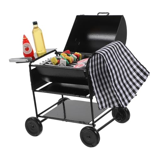 COMNESTBI 1 Satz Mini-Grill kreativ Dollhouse playmobile Miniaturgarten Dekoration Puppenhaus Garten Grill Puppenhaus-Außengrill Küchengeräte Kleiner Hausgrill Mini Möbel Legierung COMNESTBI 1 Satz Mini-Grill kreativ Dollhouse playmobile Miniaturgarten Dekoration Puppenhaus Garten Grill Puppenhaus-Außengrill Küchengeräte Kleiner Hausgrill Mini Möbel Legierung von COMNESTBI