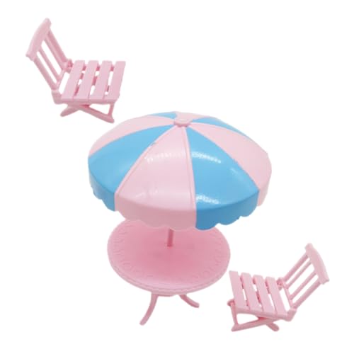 COMNESTBI 1 Satz Mini-Hausbedarf Puppenhausmöbel winzig DIY Miniatur Küsten sandspielzeug strandspielzeug Stuhl Modell kleine Plastikstühle Mini Strandkorb von COMNESTBI