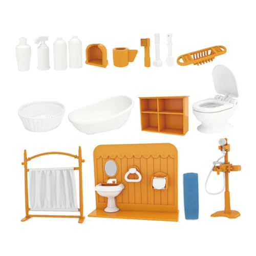 COMNESTBI 1 Satz Mini-möbelverzierung Klein Puppenhaus Winzige Möbel Simulation Mini-möbel DIY Mini-möbelmodell Miniatur-badezimmermöbel Miniatur-möbeldekor Miniaturmöbel Plastik von COMNESTBI