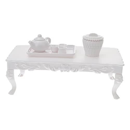 COMNESTBI 1satz Doll House Mini Teetisch Mit Teegeschirr Puppenhaus Spielzeug Kreative Dekoration Für Junge Mädchen Sicher Und Praktisch Fördert Die Fantasie Und Geschicklichkeit COMNESTBI 1satz Doll House Mini Teetisch Mit Teegeschirr Puppenhaus Spielzeug Kreative Dekoration Für Junge Mädchen Sicher Und Praktisch Fördert Die Fantasie Und Geschicklichkeit von COMNESTBI