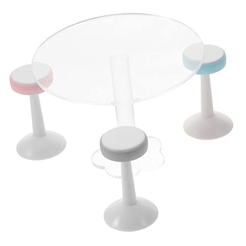 COMNESTBI 1 Satz Miniatur-Tischschmuck puppenstubenmöbel Dollhouse Furniture Modellbau Zubehör Kinderzimmer Kinderzimmer Accessoires Miniaturmöbel Winzige Möbel Mini Möbel Plastik von COMNESTBI