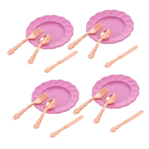 COMNESTBI 1 Satz Miniaturbesteckset Puppenhaus Besteck Geschirrset Dekoration Miniaturhausverzierungen Miniaturplatten Miniatur-geschirrverzierungen Miniaturschneider Rose Gold Harz COMNESTBI 1 Satz Miniaturbesteckset Puppenhaus Besteck Geschirrset Dekoration Miniaturhausverzierungen Miniaturplatten Miniatur-geschirrverzierungen Miniaturschneider Rose Gold Harz von COMNESTBI