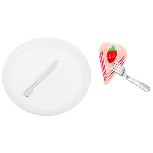 COMNESTBI 1 Satz Puppenhaus-Essens-Requisite hochzeitsdeko hochzeitdeko Cake Decorating hohzeitdeko Dekorative Lebensmittel Attrappe winziges Lebensmittelmodell Mini Spiel Essen Harz Rosa von COMNESTBI