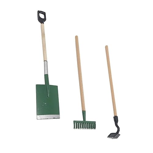 COMNESTBI 1 Satz Puppenhaus-Gartenarbeit Gartengeräte Puppenhaus-miniaturen Mini-Schaufel Mini-gartenwerkzeug- Kleine Hausdekoration Mini- -Farm-Tools Mini-Farming-Tool Green Holz COMNESTBI 1 Satz Puppenhaus-Gartenarbeit Gartengeräte Puppenhaus-miniaturen Mini-Schaufel Mini-gartenwerkzeug- Kleine Hausdekoration Mini- -Farm-Tools Mini-Farming-Tool Green Holz von COMNESTBI