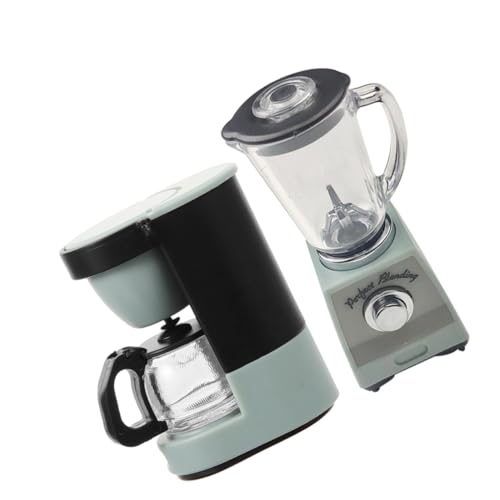 COMNESTBI 1 Satz Puppenhaus-Modell Miniatur-Puppenhauszubehör Puppenhaus-Küche Mini-Kaffeemaschine Kaffeemaschine tragbare Mini-Entsafter Miniatur-Zubehör Plastik Blue COMNESTBI 1 Satz Puppenhaus-Modell Miniatur-Puppenhauszubehör Puppenhaus-Küche Mini-Kaffeemaschine Kaffeemaschine tragbare Mini-Entsafter Miniatur-Zubehör Plastik Blue von COMNESTBI