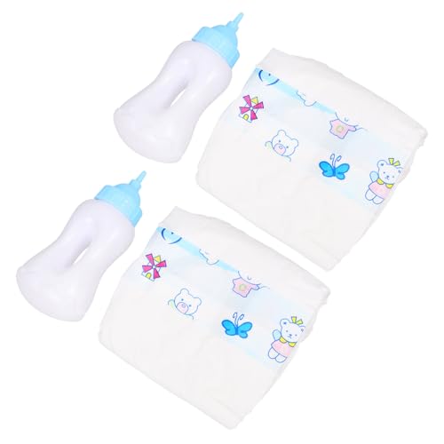 COMNESTBI 1 Satz Puppenzubehör Puppenflasche Puppen zubehör puppenwindel Spielzeugzubehör babywindeln Miniaturwindeln gefälschte Futterflasche Lernspielzeug für Plastik COMNESTBI 1 Satz Puppenzubehör Puppenflasche Puppen zubehör puppenwindel Spielzeugzubehör babywindeln Miniaturwindeln gefälschte Futterflasche Lernspielzeug für Plastik von COMNESTBI