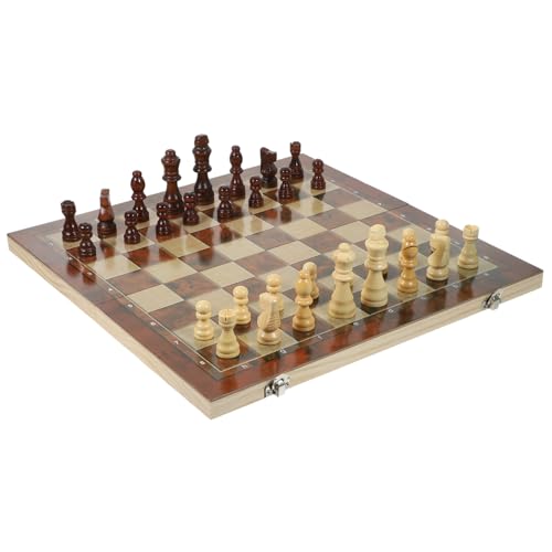 COMNESTBI 1 Satz Schachspiel aus Faltbares Schachbrett mit Schachfiguren Tragbar für Reisen und Unterhaltung für Junge und Erwachsene Hochwertige Verarbeitung Sicheres Spielvergnügen COMNESTBI 1 Satz Schachspiel aus Faltbares Schachbrett mit Schachfiguren Tragbar für Reisen und Unterhaltung für Junge und Erwachsene Hochwertige Verarbeitung Sicheres Spielvergnügen von COMNESTBI