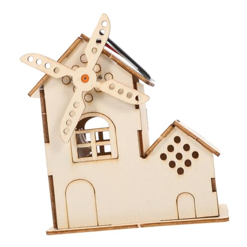 COMNESTBI 1 Satz Solar Windmühlen Bausatz für DIY Holzspielzeug für Wissenschaftliche Experimente zu Geburtstagen oder Weihnachten Fördert Kreativität und Lernspaß COMNESTBI 1 Satz Solar Windmühlen Bausatz für DIY Holzspielzeug für Wissenschaftliche Experimente zu Geburtstagen oder Weihnachten Fördert Kreativität und Lernspaß von COMNESTBI