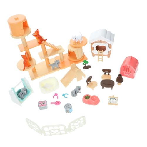 COMNESTBI 1 Satz Spielhaus spielhaus für katzenspielzeig spielzeuge spielsachen cat Toy interaktive Spielsachen Simulationsspielzeug Plastik von COMNESTBI