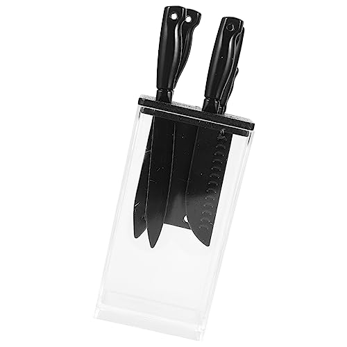 COMNESTBI 1 Satz Transparentes Messerset puppenhauszubehör Miniatur Puppenstuben-Küchenutensilien vor, Spiel zu Puppenhaus-Küche Mini-Küchenutensilien Mini-Küchenschneider Legierung von COMNESTBI