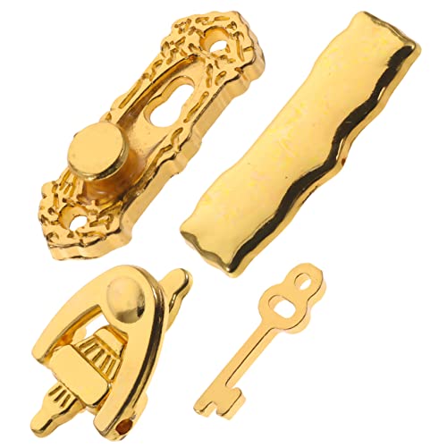 COMNESTBI 1 Satz Zubehör für Puppenhäuser Puppenhauszubehör Spielhaustür Mini Haustürschloss Miniatur-Türklopfer Miniatur-Türschild Miniaturschloss Türschloss im Maßstab 1:12 Legierung COMNESTBI 1 Satz Zubehör für Puppenhäuser Puppenhauszubehör Spielhaustür Mini Haustürschloss Miniatur-Türklopfer Miniatur-Türschild Miniaturschloss Türschloss im Maßstab 1:12 Legierung von COMNESTBI