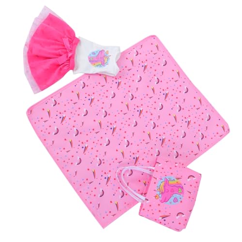 COMNESTBI 1 Set Doll Dress-up Accessoires Für Mädchen Mit Babypuppenkleidung Im Freien Im Freien Und Tasche Für 18-Zoll-Baby-mädchen Puppen COMNESTBI 1 Set Doll Dress-up Accessoires Für Mädchen Mit Babypuppenkleidung Im Freien Im Freien Und Tasche Für 18-Zoll-Baby-mädchen Puppen von COMNESTBI