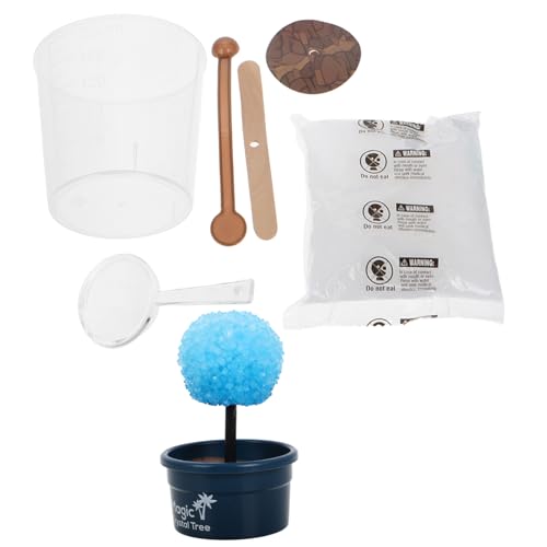 COMNESTBI 1 Set Kristall Wachsender Bonsai-Baum Für Wissenschaftliche Erkundung, DIY Stem-Spielzeug, Schnell Wachsender Kristallbaum, Kreative Kunstprojekte, Dekoration von COMNESTBI