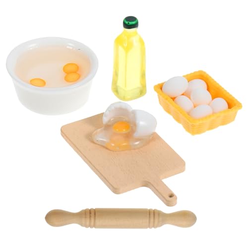 COMNESTBI 1 Set Miniatur Küchenspielzeug Für Als Zubehör Nudelholz Schneidebrett Modell Zartes Miniatur Schreibtisch Miniatur Holz Mini Puppenzubehör Mini COMNESTBI 1 Set Miniatur Küchenspielzeug Für Als Zubehör Nudelholz Schneidebrett Modell Zartes Miniatur Schreibtisch Miniatur Holz Mini Puppenzubehör Mini von COMNESTBI
