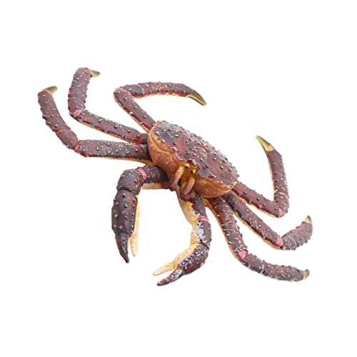 COMNESTBI 1 Stück Krabbenmodell Lebensechte Künstliche Krabbe Nachahmung Einer Krabbe Krabben-Ornament Krabbenförmige Dekoration Meerestier-Ornamente Simulierte Tiermodelle Plastik von COMNESTBI