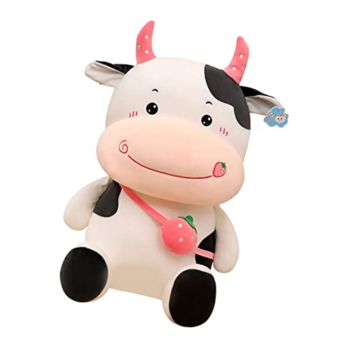 COMNESTBI 1 Stück Plüsch Kuh Kissen Niedliches Kuh Maskottchen Perfektes für Neujahrsfeiern Kuscheliges und für Familie Sicher und Langlebig COMNESTBI 1 Stück Plüsch Kuh Kissen Niedliches Kuh Maskottchen Perfektes für Neujahrsfeiern Kuscheliges und für Familie Sicher und Langlebig von COMNESTBI