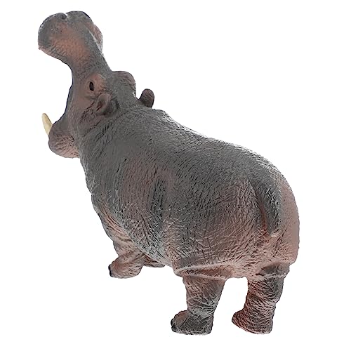 COMNESTBI 1 Stück Tierspielzeugmodell Tierfigurenspielzeug Tiermodell Nilpferdspielzeug tierisches Nilpferd realistisches Tierspielzeug Nilpferdfiguren Vinyl COMNESTBI 1 Stück Tierspielzeugmodell Tierfigurenspielzeug Tiermodell Nilpferdspielzeug tierisches Nilpferd realistisches Tierspielzeug Nilpferdfiguren Vinyl von COMNESTBI