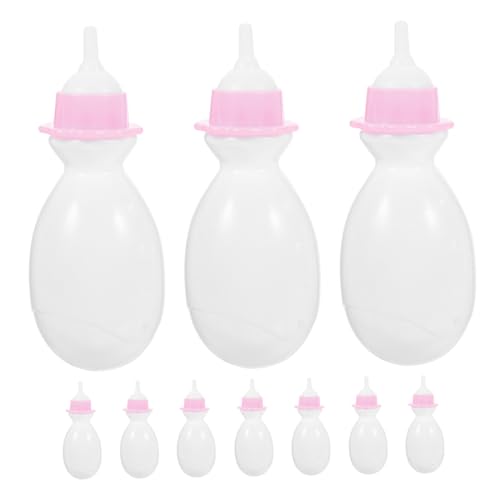 COMNESTBI 10 Stück Babyflasche kinderspielzeug puppenzubehör puppenhauszubehör Spielzeugflasche Babypuppenflaschen für Mädchen Requisiten für Kinderrollenspiele Plastik Weiß COMNESTBI 10 Stück Babyflasche kinderspielzeug puppenzubehör puppenhauszubehör Spielzeugflasche Babypuppenflaschen für Mädchen Requisiten für Kinderrollenspiele Plastik Weiß von COMNESTBI