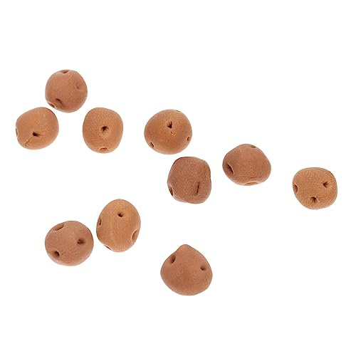 COMNESTBI 10 Stück Mini -Kartoffelmodell Gemüse Miniaturessen für Puppenhaus Miniaturmodell Puppenhaus-Mini-Essen Simulationsfutter Miniaturfutter Miniaturen Harz Light Brown COMNESTBI 10 Stück Mini -Kartoffelmodell Gemüse Miniaturessen für Puppenhaus Miniaturmodell Puppenhaus-Mini-Essen Simulationsfutter Miniaturfutter Miniaturen Harz Light Brown von COMNESTBI