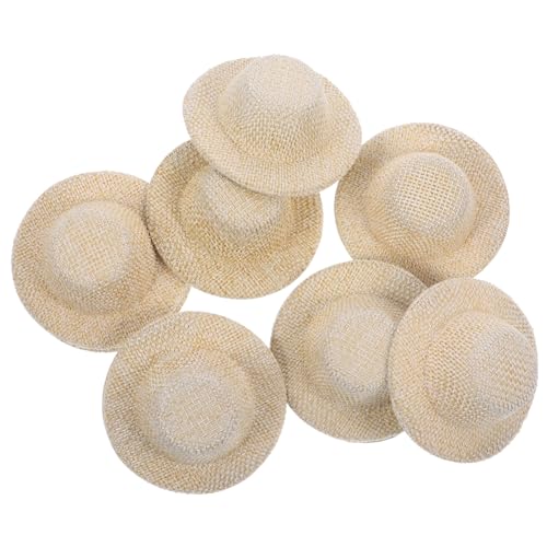 COMNESTBI 10 Stück Mini-Strohhut klein Miniaturhüte gestrickt Babypuppe bunt Mini-Hut- Puppenhaus-Hut-Foto-Requisiten Hutverzierung Foto-Requisite für Bastelhüte Bauarbeiterhut Flanell COMNESTBI 10 Stück Mini-Strohhut klein Miniaturhüte gestrickt Babypuppe bunt Mini-Hut- Puppenhaus-Hut-Foto-Requisiten Hutverzierung Foto-Requisite für Bastelhüte Bauarbeiterhut Flanell von COMNESTBI