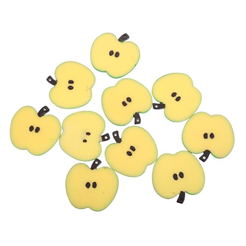 COMNESTBI 10 Stück Obst-Modell für deko künstliches Miniäpfel künstlich Küchenspielzeug Obstmodell winzige künstliche Äpfel Essen Apfel PVC Beige COMNESTBI 10 Stück Obst-Modell für deko künstliches Miniäpfel künstlich Küchenspielzeug Obstmodell winzige künstliche Äpfel Essen Apfel PVC Beige von COMNESTBI