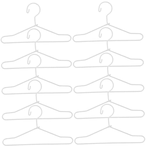 COMNESTBI 10stücke Mini Kleiderbügel Für Puppen Weiße Mini Kleiderständer Für Puppenkleidung Platzsparend Für Puppenoutfits Und Spielzeugzubehör COMNESTBI 10stücke Mini Kleiderbügel Für Puppen Weiße Mini Kleiderständer Für Puppenkleidung Platzsparend Für Puppenoutfits Und Spielzeugzubehör von COMNESTBI