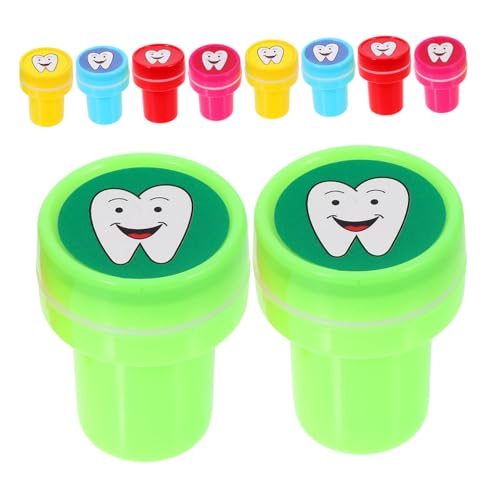 COMNESTBI 10-teiliges Stempelset Für Kinderzähne, Kleinkinder-stempelset, Entzückende Zahnstempel, Kinder-ermutigungs-tintenstempel, Musterstempel, Tragbare Stempel, Partygeschenke COMNESTBI 10-teiliges Stempelset Für Kinderzähne, Kleinkinder-stempelset, Entzückende Zahnstempel, Kinder-ermutigungs-tintenstempel, Musterstempel, Tragbare Stempel, Partygeschenke von COMNESTBI