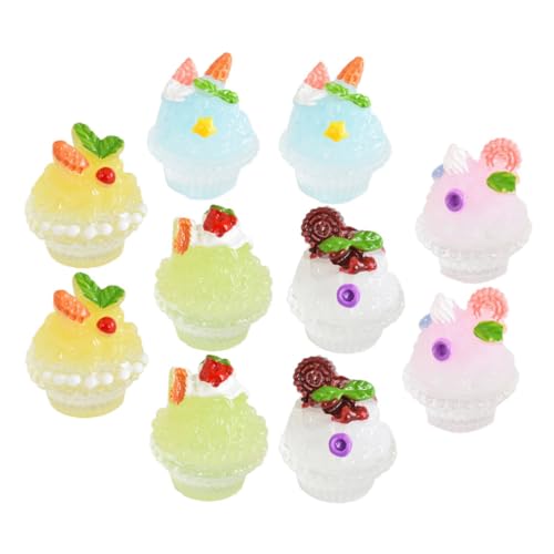 COMNESTBI 10Stücke Eisbecher Dekoration Teiliges Gemischte Farben für Puppenhaus und Mikrolandschaften Lebensmittelechte Eisdesserts zur Kreativen Gestaltung von Szenen COMNESTBI 10Stücke Eisbecher Dekoration Teiliges Gemischte Farben für Puppenhaus und Mikrolandschaften Lebensmittelechte Eisdesserts zur Kreativen Gestaltung von Szenen von COMNESTBI